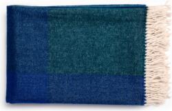 tre Карирано одеяло Blend Throw зелено-бяло (BT152GW)