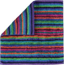 Cawo Covor mic de baie Stripes 60 x 60 cm colorat în nuanțe închise (7048 84 60/60)