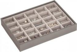 Stackers Casetă pentru bijuterii Stackers cu 25 compartimente classic gri-bej (70964)