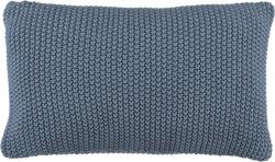 Marc O'Polo Pernă Nordic Knit 30 x 60 cm gri albastru din bumbac organic (730132-4031-009)