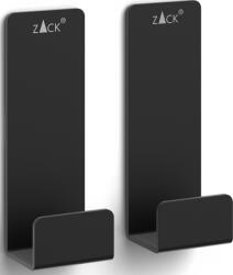 Zack Agățători de perete Potes 7 cm negre 2 buc (40611) Agatator cuier