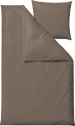 Södahl Lenjerie de pat Wave 140 x 200 cm taupe cu față de pernă 60 x 63 cm (15438) Lenjerie de pat