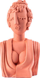 Seletti Figurină decorativă Magna Graecia Bust Poppea 45 cm din teracotă (11513)