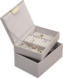 Stackers Casetă pentru bijuterii Stackers dublă mini taupe (73895)