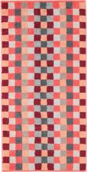Cawö Prosop Unique ecosez 70 x 140 cm roșu coral (942 70/140 22) Prosop