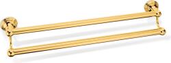 DECOR WALTHER Suport cu bare pentru prosoape Decor Walther Classic 60 cm auriu dublu (0510520)