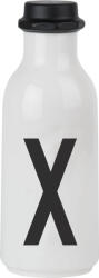 Design Letters Sticlă pentru apă To Go litera X 500 ml (20202500X)
