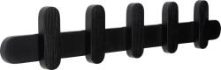 Hübsch Cuier tip bandă Merry 80 cm negru (21601) Agatator cuier