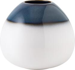 Villeroy & Boch Vază Lave Home Drop 12, 8 cm alb-albastru (10-4286-5071)
