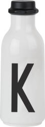 Design Letters Sticlă pentru apă To Go litera K 500 ml (20202500K)
