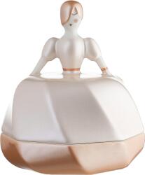 A di Alessi Figurină decorativă La Petite Mariée roz de porțelan (AAA02 P)