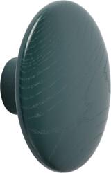Muuto Agățătoare de perete Dots Wood 9 cm verde închis (DOTWO906) Agatator cuier