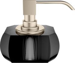 DECOR WALTHER Dozator de săpun Kristall gri antracit cu pompă de nichel (0939194)