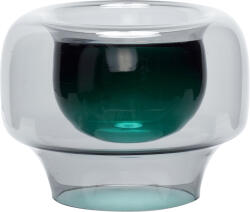 Hübsch Vază Hübsch verde cu adâncitură (950506)