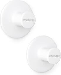 Brabantia Cuiere pentru prosoape ReNew albe 2 buc (280344)