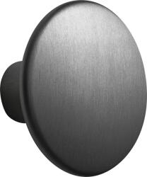 Muuto Agățătoare de perete Dots Metal 5 cm neagră (DOTME502) Agatator cuier