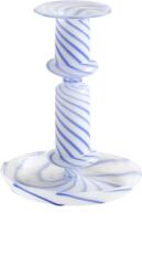 Hay Suport pentru lumânare clasică Flare Stripe M bleu (AB380-A656)