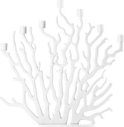 Driade Suport pentru lumânare Tenochtitlan alb (DT700B7437002)