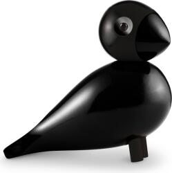 Kay Bojesen Accesoriu decorativ Songbird Raven 20 cm din lemn (39432)