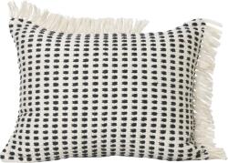 ferm LIVING Pernă decorativă Way alb cu negru (100029658)