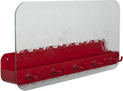 Hübsch Cuier tip bandă cu raft Shack 60 cm roșu (21604) Agatator cuier