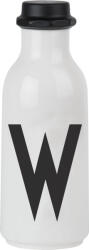 Design Letters Sticlă pentru apă To Go litera W 500 ml (20202500W)
