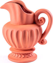 Seletti Vază decorativă Magna Graecia Caraffa portocalie din teracotă (11508)