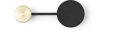 Audo Copenhagen Cuier Afteroom mic alamă neagră (71094-000593) Agatator cuier