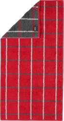 Cawö Prosop Square cu romburi 80 x 150 cm roșu (1079 80/150 27) Prosop