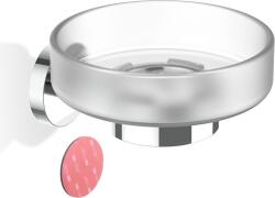 DECOR WALTHER Сапунерка Basic стенна самозалепващ се монтаж хром (0536000)