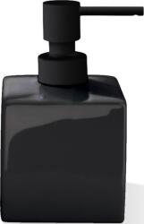DECOR WALTHER Dozator de săpun Porzellan pătrat 14 cm negru (0843963)