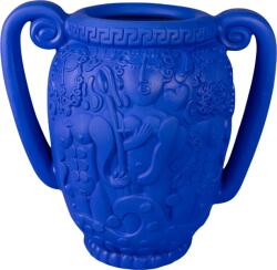 Seletti Vază decorativă Magna Graecia Amphora 51 cm albastră din teracotă (11522B)