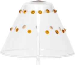 Zafferano Abajur pentru lampă Swap cu picățele galben din sticlă (LD102003)
