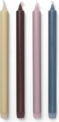 ferm LIVING Lumânări Pure colorate 4 buc (1104266259)