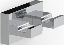 DECOR WALTHER Cârlig pentru prosoape Contract crom dublu (0906900)