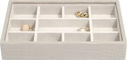 Stackers Casetă pentru bijuterii Stackers Croc cu 11 compartimente mini putty (74354)