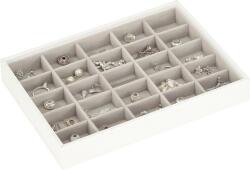 Stackers Casetă pentru bijuterii Stackers cu 25 compartimente classic albă (70959)