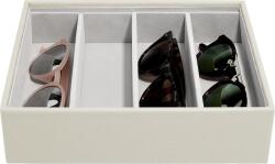 Stackers Cutie pentru ochelari Stackers Classic cu 4 compartimente, cu 4 compartimente bej deschis (75607)