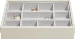 Stackers Casetă pentru bijuterii Stackers cu 11 compartimente mini bej deschis (75616)