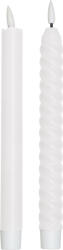 Design Letters Lumânări Cosy Forever albe LED 2 buc (60601003OFFWHITE)