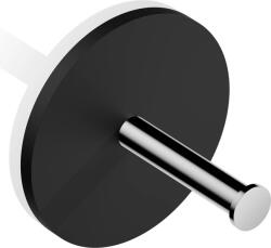 DECOR WALTHER Cârlig pentru prosoape Stone negru-crom (0974464)