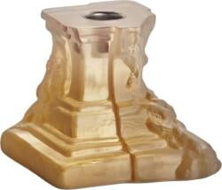 Kosta Boda Suport pentru lumânare clasică Rocky Baroque 9, 5 cm amber (7062309)