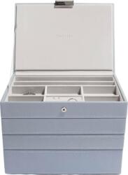 Stackers Casetă pentru bijuterii Stackers cvadruplă classic gri albastru (73408)