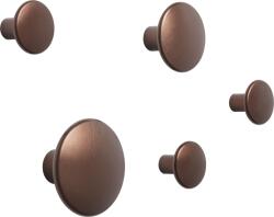 Muuto Agățători de perete Dots Metal umbra 5 buc (DOTMES510) Agatator cuier