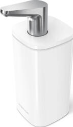 simplehuman Dozator de săpun Simplehuman 295 ml alb de oțel (KT1193)