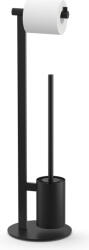 ZACK Suport pentru hârtie igienică Scala negru (40856)
