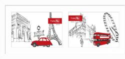STYLER Ramă pentru fotografii Japan 15 x 37 cm albă (RA-13196)