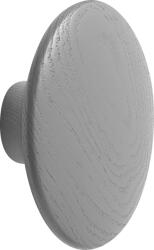 Muuto Agățătoare de perete Dots Wood 6, 5 cm gri închis (03204) Agatator cuier