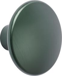 Muuto Agățătoare de perete Dots Metal 5 cm verde închis (DOTME504) Agatator cuier