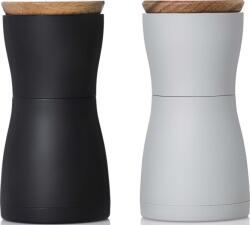 AdHoc Râșnițe pentru sare și piper Twin negru și gri (MP125)